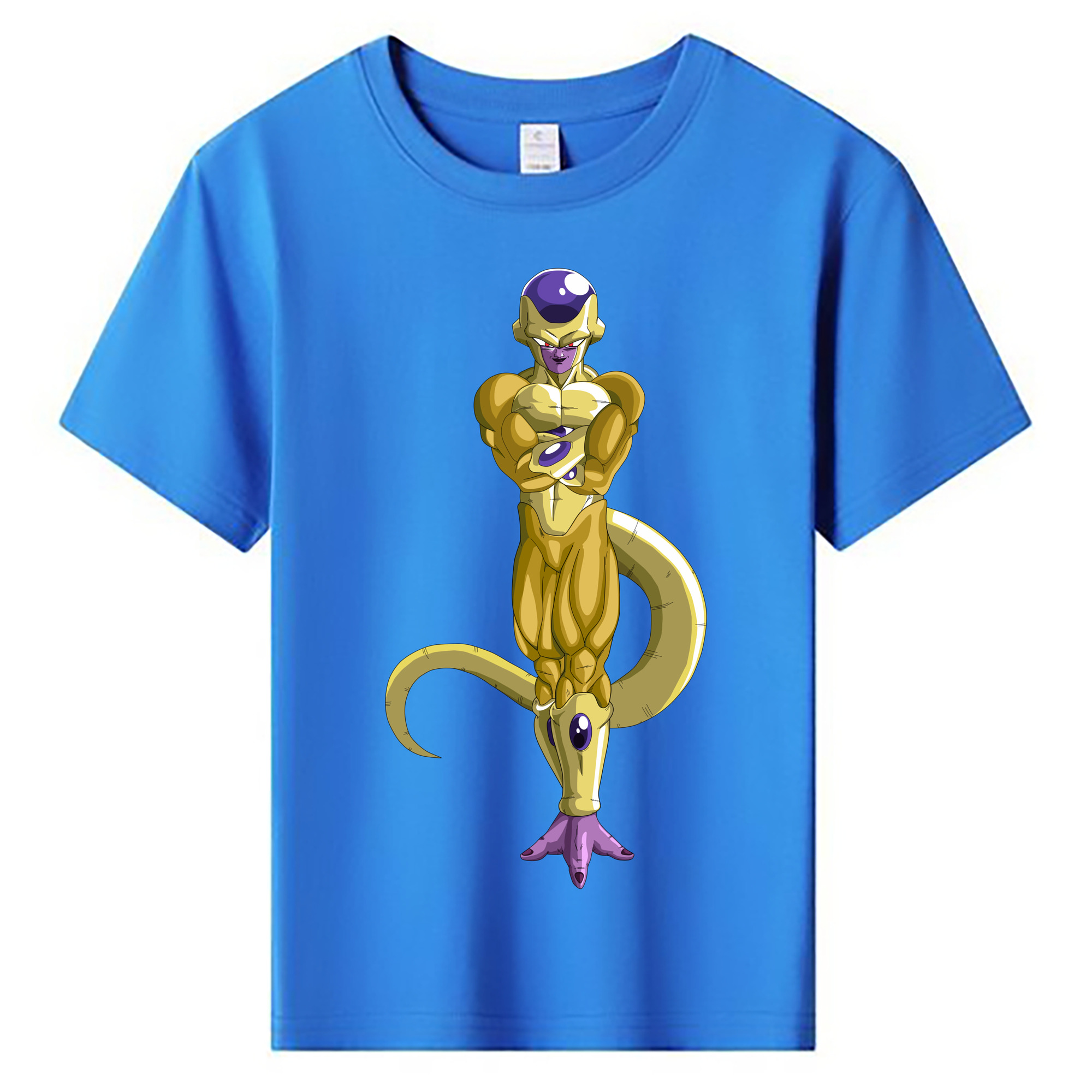 （画像用） ドラゴンボール フリーザ DRAGON BALL Frieza 綿100％キッズTシャツ（フロントプリント）